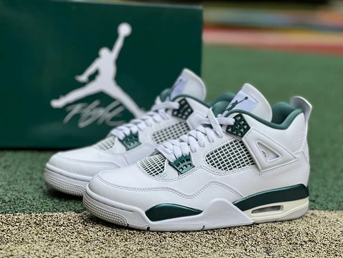Air Jordan 4 Oxidized Green White Green FQ8138-103  LJR Edition