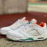 Air Jordan 5 Low G Golf White Green CW4204 100