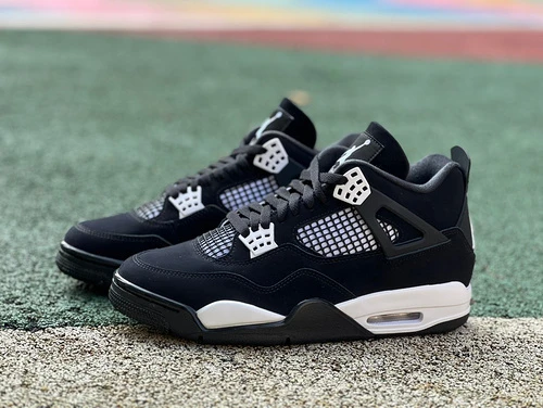 Air Jordan 4 Retro Oreo Black White LJR Edition FQ8138-001