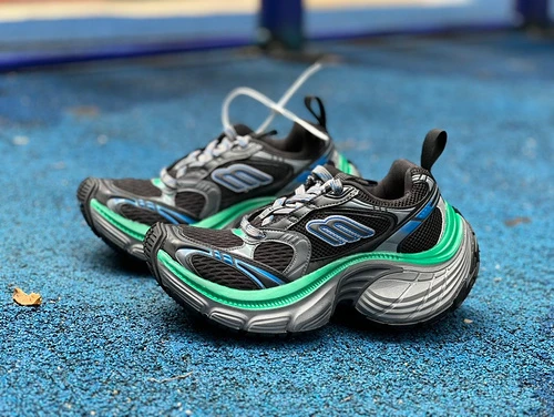 Balenciaga 10XL Green Blue Grey Black