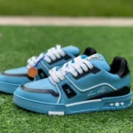 LOUIS VUITTON Trainer Blue Black
