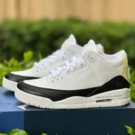 Air Jordan 3 x Fragment White Black DG 2.0 Version DA3595-100