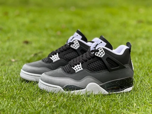 Air Jordan 4 Retro Fear Black Gray FQ8138-002