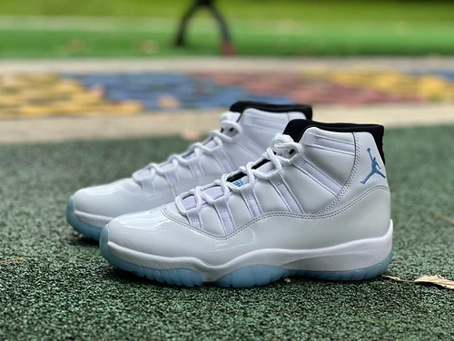 Air Jordan 11 Legend Blue White Blue Basketball Shoes CT8012-104