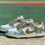 Nike Dunk SB Low Chameleon Green Brown HJ3386-300