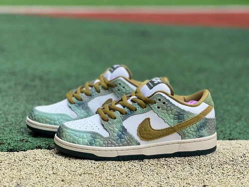 Nike Dunk SB Low Chameleon Green Brown HJ3386-300