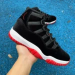 Air Jordan 11 WMNS Bred Velvet Black Red Velvet Basketball Shoes DB5457-061