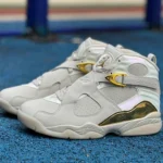 Air Jordan 8 Champagne White Gold High Top 832821-030