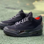 Air Jordan 3 Black Cat Cut Piece Version CT8532-001