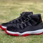 Air Jordan 11 WMNS Bred Velvet Black Red Velvet Basketball Shoes DB5457-061