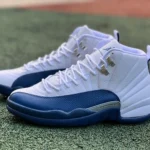 Air Jordan 12 French Blue White Blue Sneakers 153265-130690-113