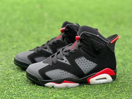 Air Jordan 6 Fire Red Black Red Grey T8529-064