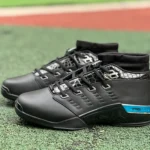 Air Jordan 17 OG Low Black Chrome Black Sneakers 303891-004