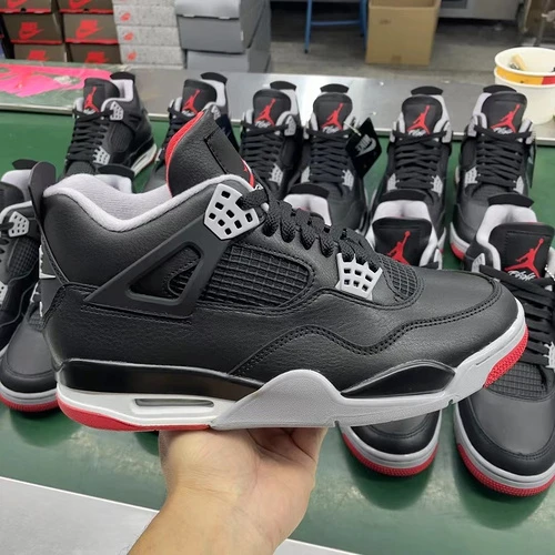 Air Jordan 4 Black Red
