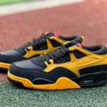 Air Jordan 4 RM Black Yellow Red AJ4 Low Top FQ7939-007