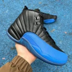 Air Jordan 12 Game Royal Black Blue Sneakers 130690-014