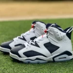 Air Jordan 6 Olympic White Blue Retro Basketball Shoes CT8529-164