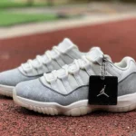 Air Jordan 11 Year of the Snake White Purple Black Basketball Shoes HQ7000-001