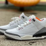 Air Jordan 3 Retro White Cement 2023 Distressed Finish RN Version