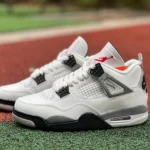 Air Jordan 4 White Cement 2025 AJ4 Premium Leather FV5029-100