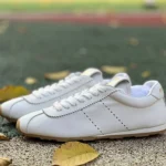 MIU MIU Plume White Leather Sneakers