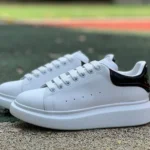 Alexander McQueen Black Leather Shoes