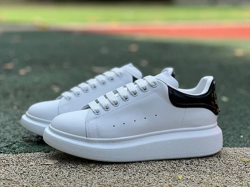 Alexander McQueen Black Leather Shoes