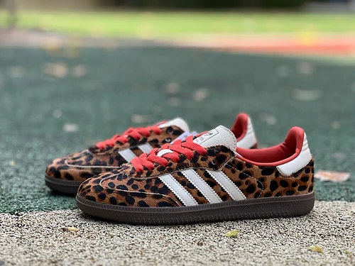 Adidas Samba OG Leopard Orange Shoes JI2734