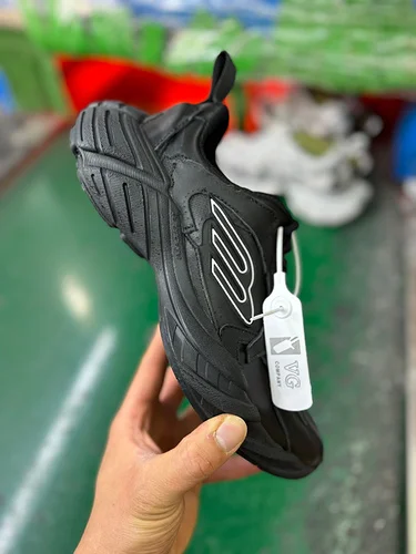 Balenciaga Monday Black Leather Shoes WDTSC1000