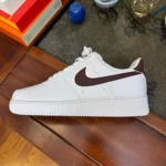Nike Air Force 1 White Brown Shoes FJ4146-112