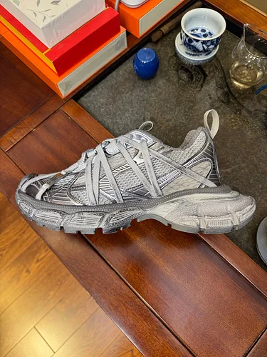 Balenciaga 10th 3XL Spider-Man Grey Silver Shoes