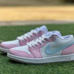 Air Jordan 1 Low White Pink Blue HM3706-141
