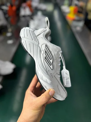 Balenciaga Monday White Leather Shoes WDTSC10