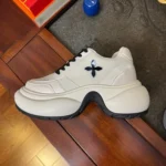 SMFK Retro Platform Shoes White