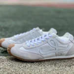 LOEWE Ballet Runner 2.0 Beige Leather Shoes