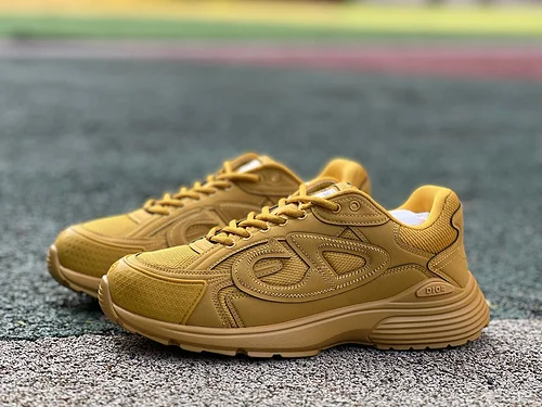 STONE ISLAND x DIOR B30 Yellow Shoes