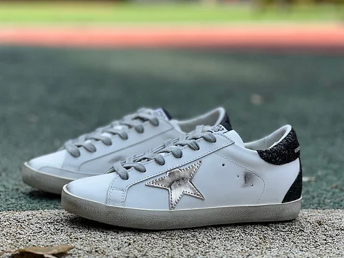 Golden Goose Super-Star GGDB White Silver Shoes