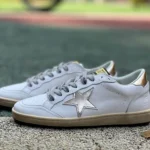 Golden Goose Super-Star GGDB White Gold Shoes