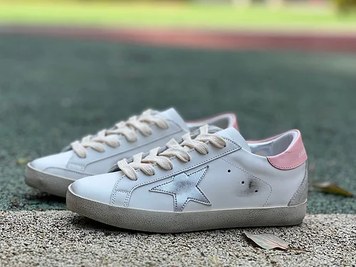Golden Goose Super-Star GGDB White Pink Shoes