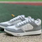 DIOR B27 Low Top Black Grey Shoes