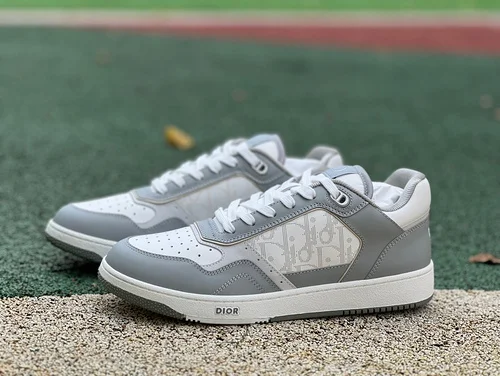 DIOR B27 Low Top Black Grey Shoes