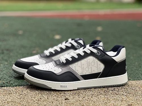 DIOR B27 Low Top Black Grey Shoes
