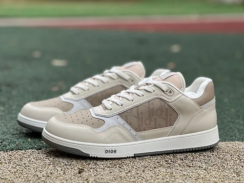 DIOR B27 Low Top Beige Brown Shoes