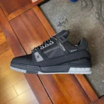 LOUIS VUITTON LV Trainer Black Shoes