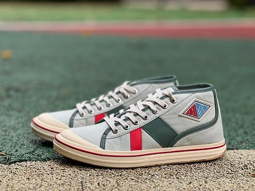 Bottega Veneta Canvas Shoes Green Blue Red