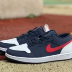 AJ1 Low Patriots White Blue Red Air Jordan 1 Low CZ8454-400