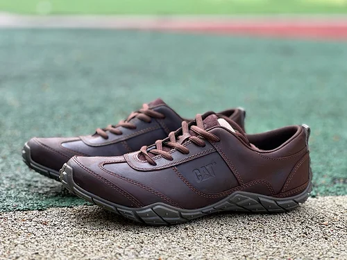 2025 Spring CAT Caterpillar Guangdong Factory New Bulldozer Casual Leather Driving Shoes