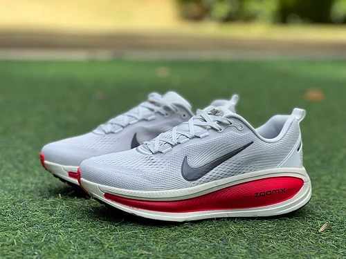 Nike Vomero 18 White Red Marathon Running Shoes HM6803-0010