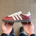 Adidas Samba OG Burgundy Red T-Toe Training Shoes JI3216