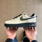 3A Pure Original Air Force 1 AF1 Brown Grey Sneakers HV6526-200
